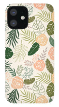 Load image into Gallery viewer, Yellow and Green Tropical Floral Patten - Phone Case