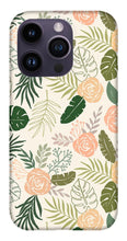Load image into Gallery viewer, Yellow and Green Tropical Floral Patten - Phone Case