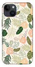 Load image into Gallery viewer, Yellow and Green Tropical Floral Patten - Phone Case