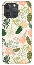 Load image into Gallery viewer, Yellow and Green Tropical Floral Patten - Phone Case