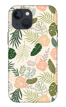 Load image into Gallery viewer, Yellow and Green Tropical Floral Patten - Phone Case