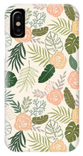 Load image into Gallery viewer, Yellow and Green Tropical Floral Patten - Phone Case