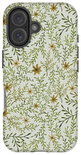 Load image into Gallery viewer, Yellow Flowers and Branches Pattern - Phone Case