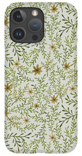 Load image into Gallery viewer, Yellow Flowers and Branches Pattern - Phone Case