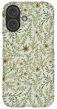 Load image into Gallery viewer, Yellow Flowers and Branches Pattern - Phone Case