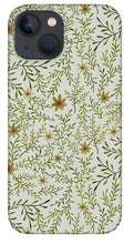 Load image into Gallery viewer, Yellow Flowers and Branches Pattern - Phone Case