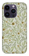 Load image into Gallery viewer, Yellow Flowers and Branches Pattern - Phone Case