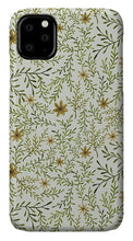 Load image into Gallery viewer, Yellow Flowers and Branches Pattern - Phone Case