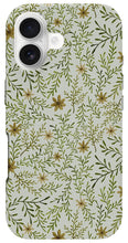 Load image into Gallery viewer, Yellow Flowers and Branches Pattern - Phone Case