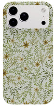 Load image into Gallery viewer, Yellow Flowers and Branches Pattern - Phone Case