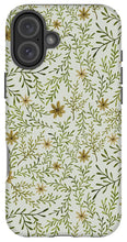 Load image into Gallery viewer, Yellow Flowers and Branches Pattern - Phone Case