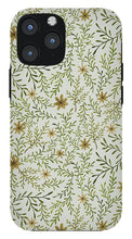 Load image into Gallery viewer, Yellow Flowers and Branches Pattern - Phone Case