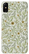 Load image into Gallery viewer, Yellow Flowers and Branches Pattern - Phone Case
