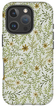 Load image into Gallery viewer, Yellow Flowers and Branches Pattern - Phone Case