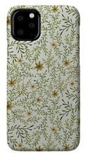 Load image into Gallery viewer, Yellow Flowers and Branches Pattern - Phone Case