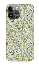 Load image into Gallery viewer, Yellow Flowers and Branches Pattern - Phone Case