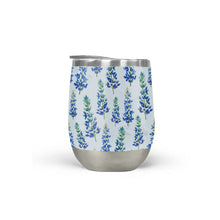 Load image into Gallery viewer, Blue Bonnet Stemless Wine Tumblers