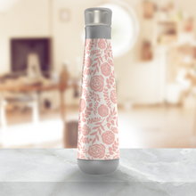 Load image into Gallery viewer, Blush Floral Pattern Peristyle Water Bottle
