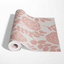 Load image into Gallery viewer, Blush Floral Yoga Mat
