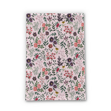 Load image into Gallery viewer, Bright Watercolor Flower - Pink - Tea Towel
