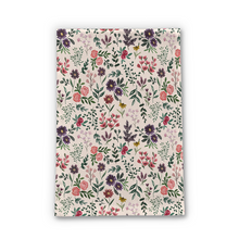 Load image into Gallery viewer, Bright Watercolor Flower Tea Towel [Wholesale]