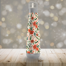 Load image into Gallery viewer, Christmas Floral Peristyle Water Bottle