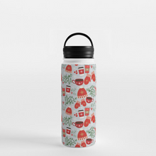 Load image into Gallery viewer, Coffee and Mittens Handle Lid Water Bottle