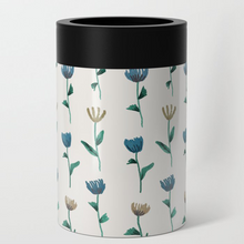 Load image into Gallery viewer, Colorful Ink Flower Can Cooler/Koozie
