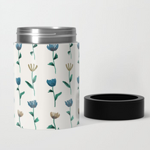 Load image into Gallery viewer, Colorful Ink Flower Can Cooler