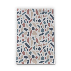 Cool Terrazzo Pattern Tea Towel