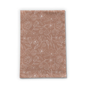 Copper Magnolia Tea Towels