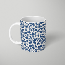 Load image into Gallery viewer, Dark Blue Floral Pattern - Mug