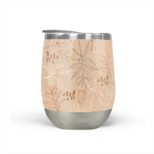 Load image into Gallery viewer, Desert Leaf Pattern Stemless Wine Tumblers