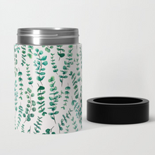 Load image into Gallery viewer, Eucalyptus Watercolor Can Cooler/Koozie