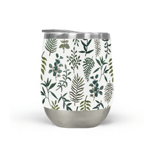 Load image into Gallery viewer, Fern Watercolor Stemless Wine Tumbler [Wholesale]