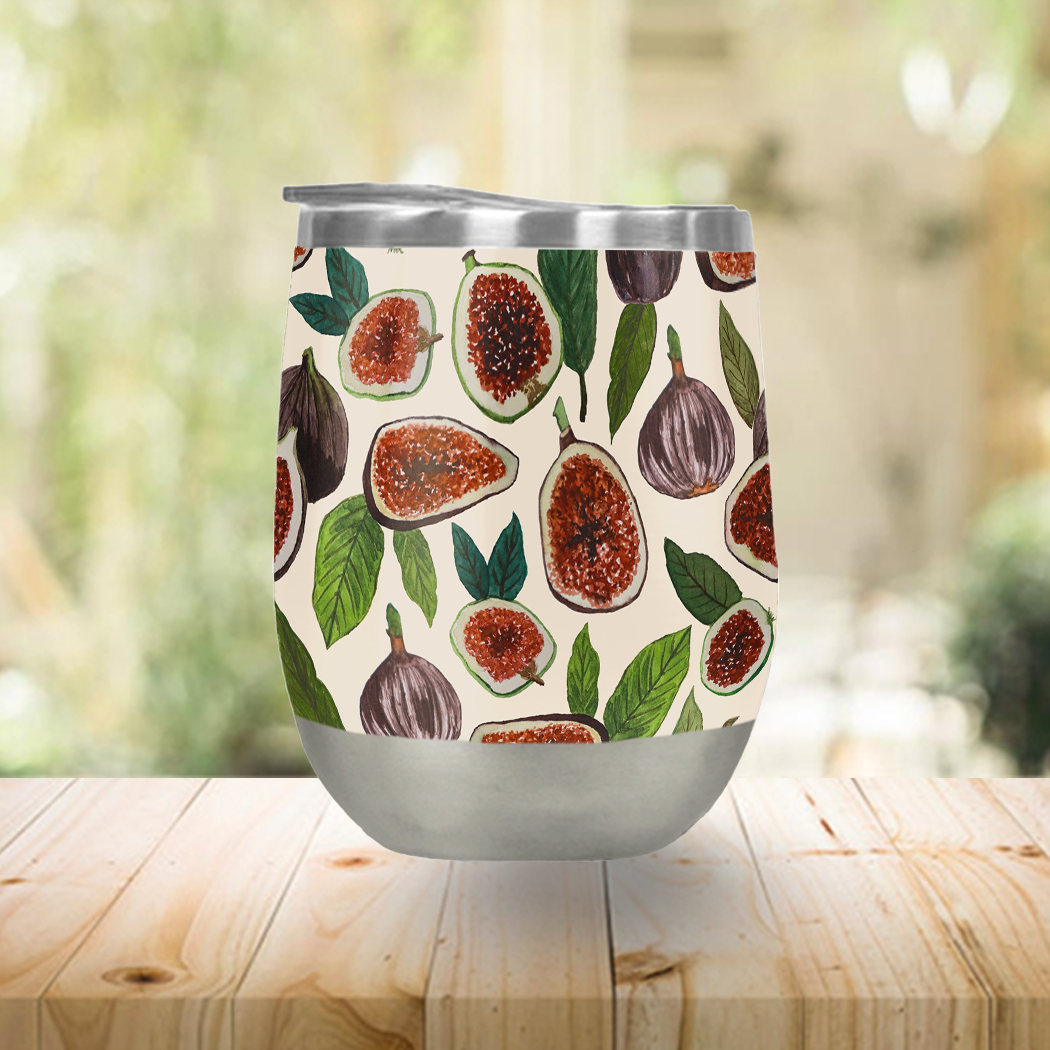 Fig Stemless Wine Tumbler [Wholesale]
