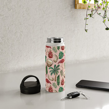 Load image into Gallery viewer, Flamingo Coconut Handle Lid Water Bottle