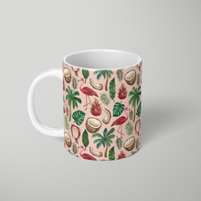 Load image into Gallery viewer, Flamingo Coconut Pattern - Mug
