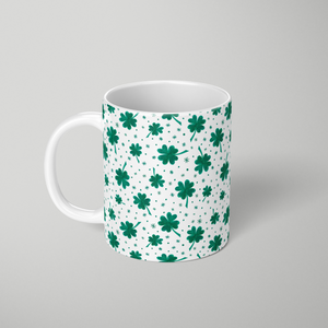 Four Leaf Clover St. Patrick's Day Pattern - Mug