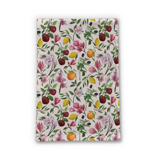 Load image into Gallery viewer, Fruit and Flower Blossoms Tea Towel