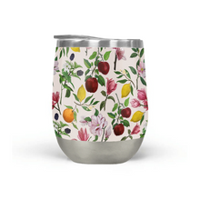 Load image into Gallery viewer, Fruit and Flower Blossoms Stemless Wine Tumbler