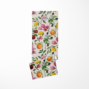 Fruit and Flower Blossoms Yoga Mat