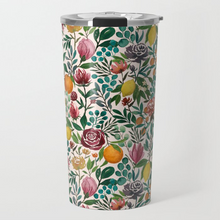 Load image into Gallery viewer, Fruit and Flowers Travel Mug