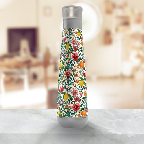 Fruit and Flowers Peristyle Water Bottle