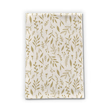 Load image into Gallery viewer, Gold Falling Leaves Tea Towels [Wholesale]