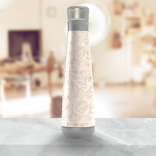 Load image into Gallery viewer, Gold Magnolia Peristyle Water Bottles