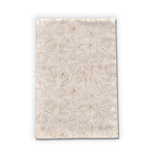 Load image into Gallery viewer, Gold Magnolia Tea Towels [Wholesale]