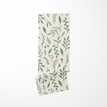 Load image into Gallery viewer, Green Falling Leaves Yoga Mat