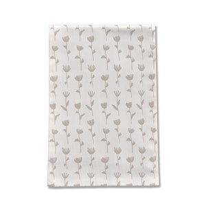 Ink Flower Tea Towel