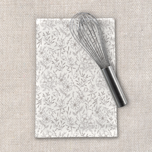 Load image into Gallery viewer, Ivory Flower Tea Towel [Wholesale]